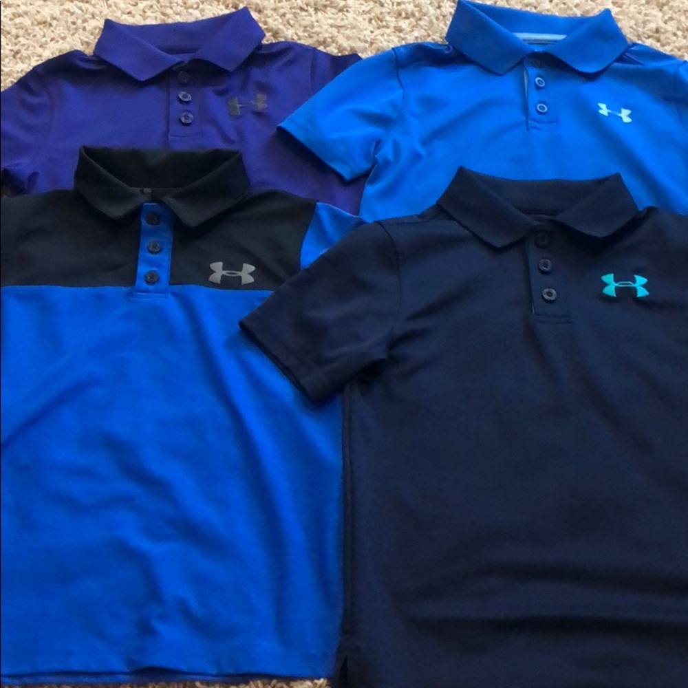 Boys Under Armour Polo Bundle